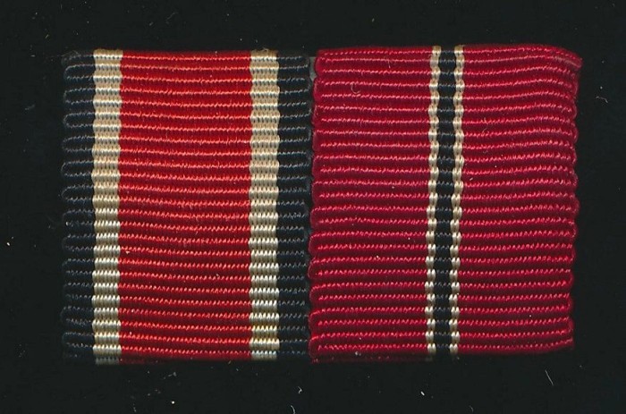 SOLD - 2 Place Wehrmacht Ribbon Bar