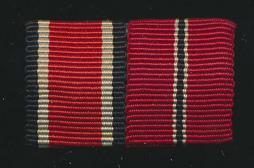 SOLD - 2 Place Wehrmacht Ribbon Bar