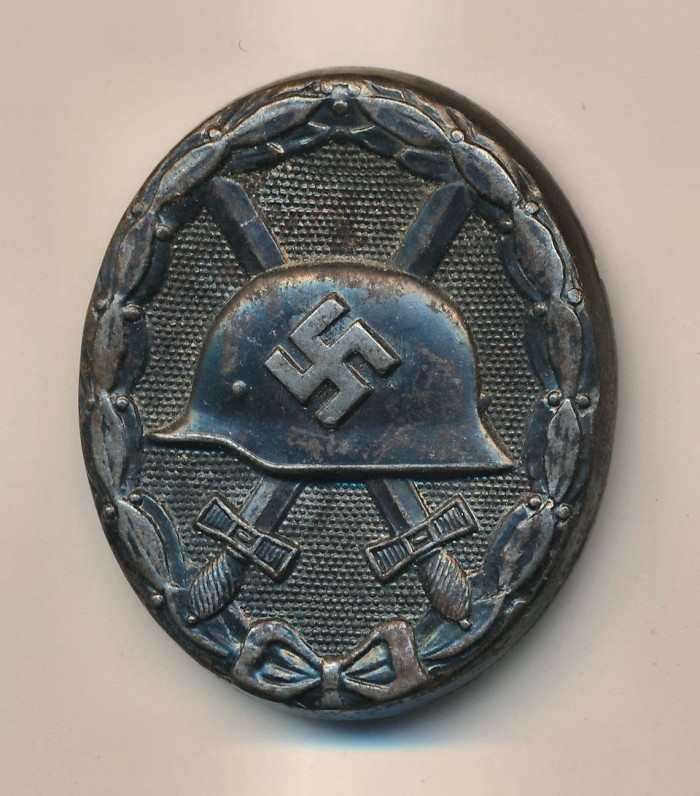 SOLD - Black Wound Badge