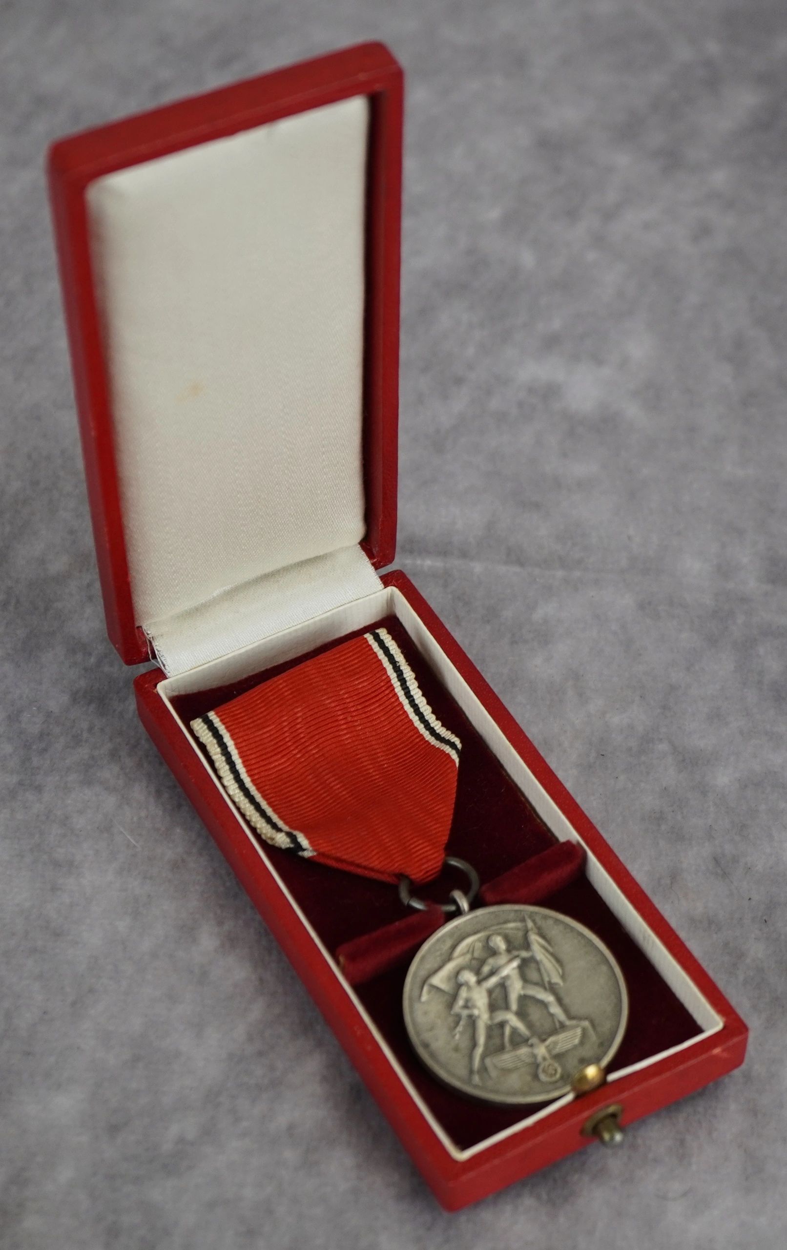 SOLD - Cased Austrian Anschluss Medal