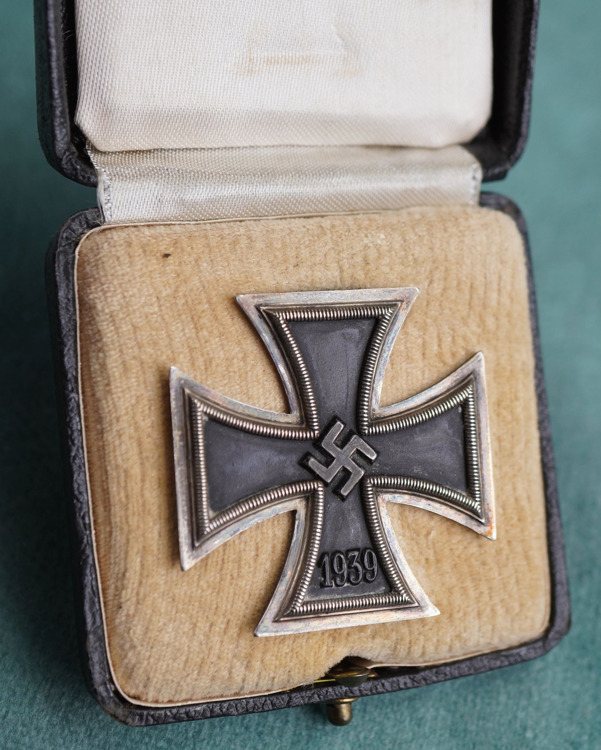 SOLD - Cased Iron Cross First Class