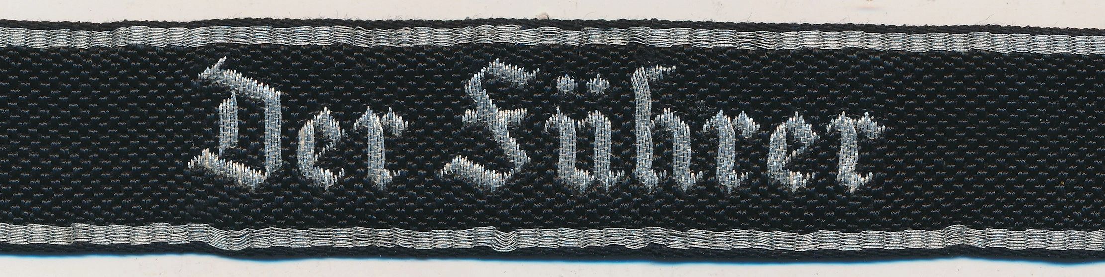 SOLD - Der Führer Regiment Cuff Title in Flatwire