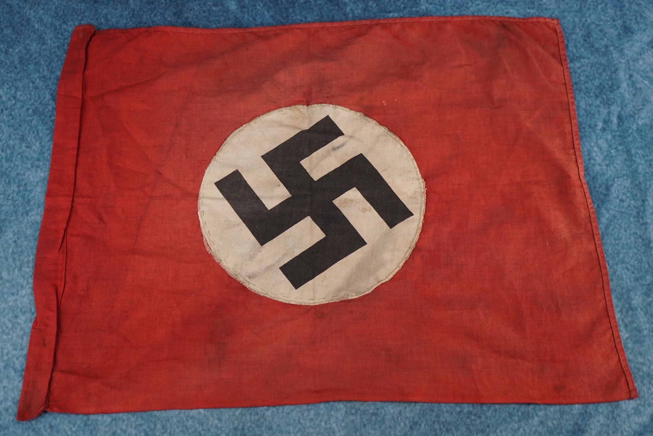 SOLD - Display Size Double Sided NSDAP Flag