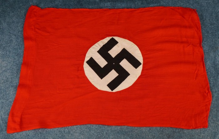 SOLD - Display Size Double Sided NSDAP Flag