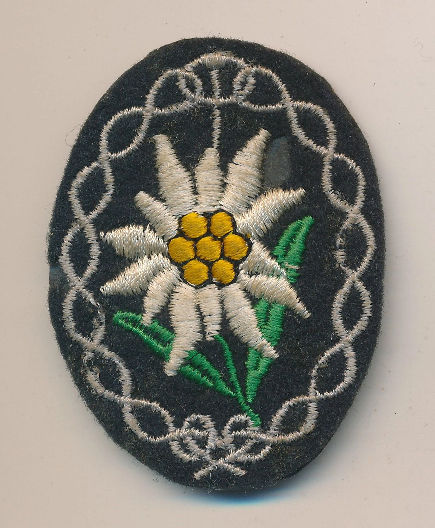 SOLD - Edelweiss Sleeve Insignia