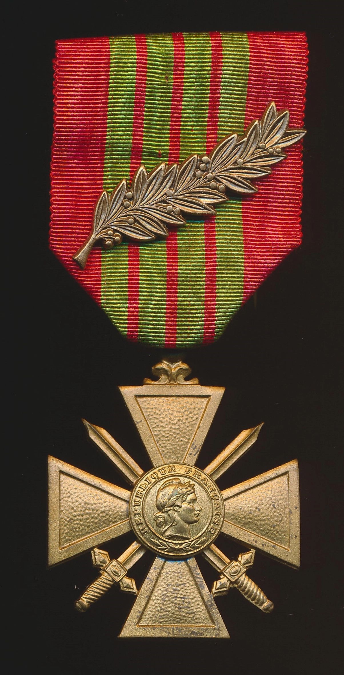 SOLD - French Croix de Guerre Medal