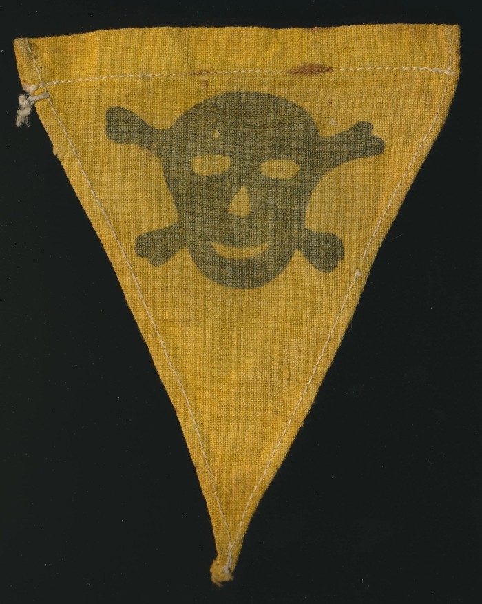 SOLD - Gas Marker Pennant