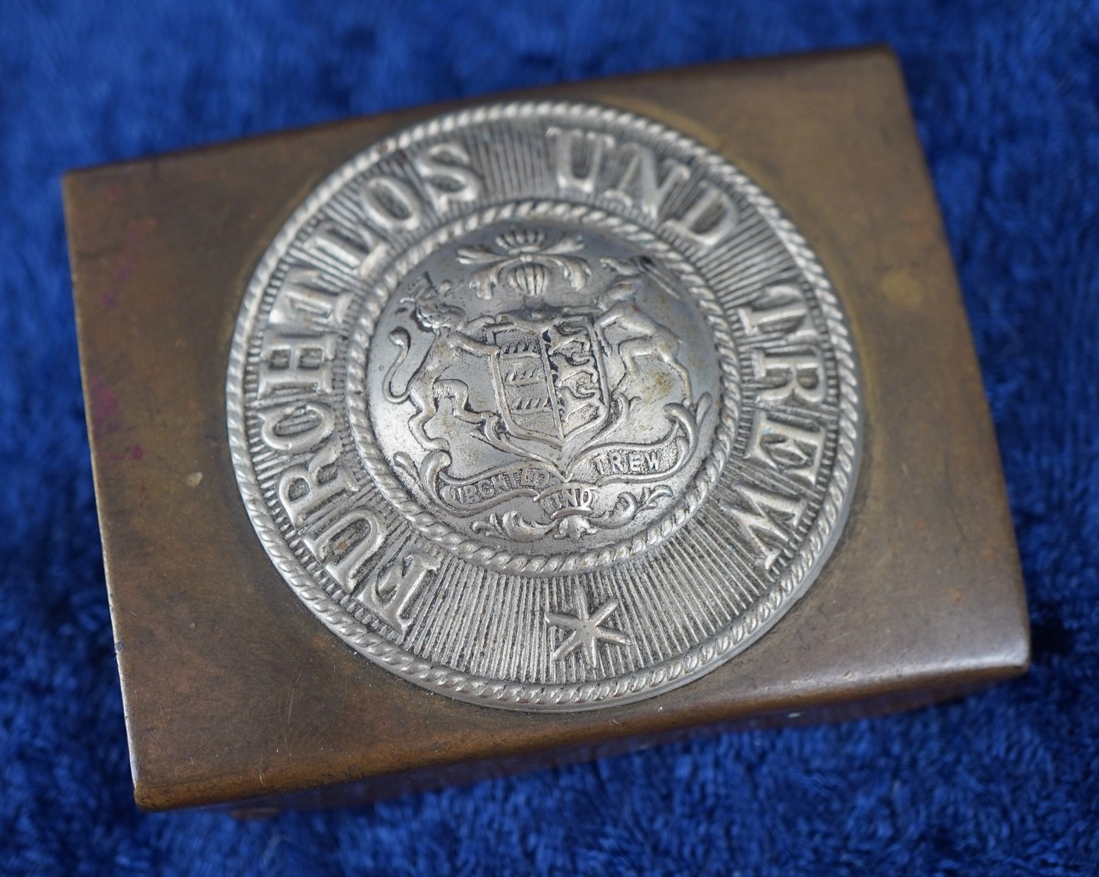 SOLD - Imperial Württemberg Enlisted Man Belt Buckle