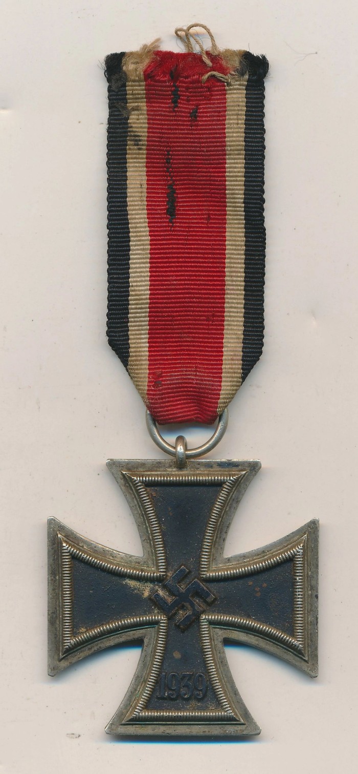 SOLD - Iron Cross 2nd Class w/ Ribbon