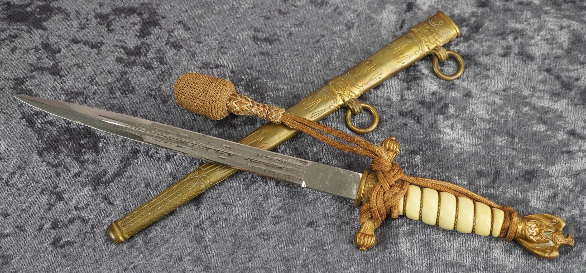 SOLD - Kriegsmarine Dress Dagger by Carl Eickhorn