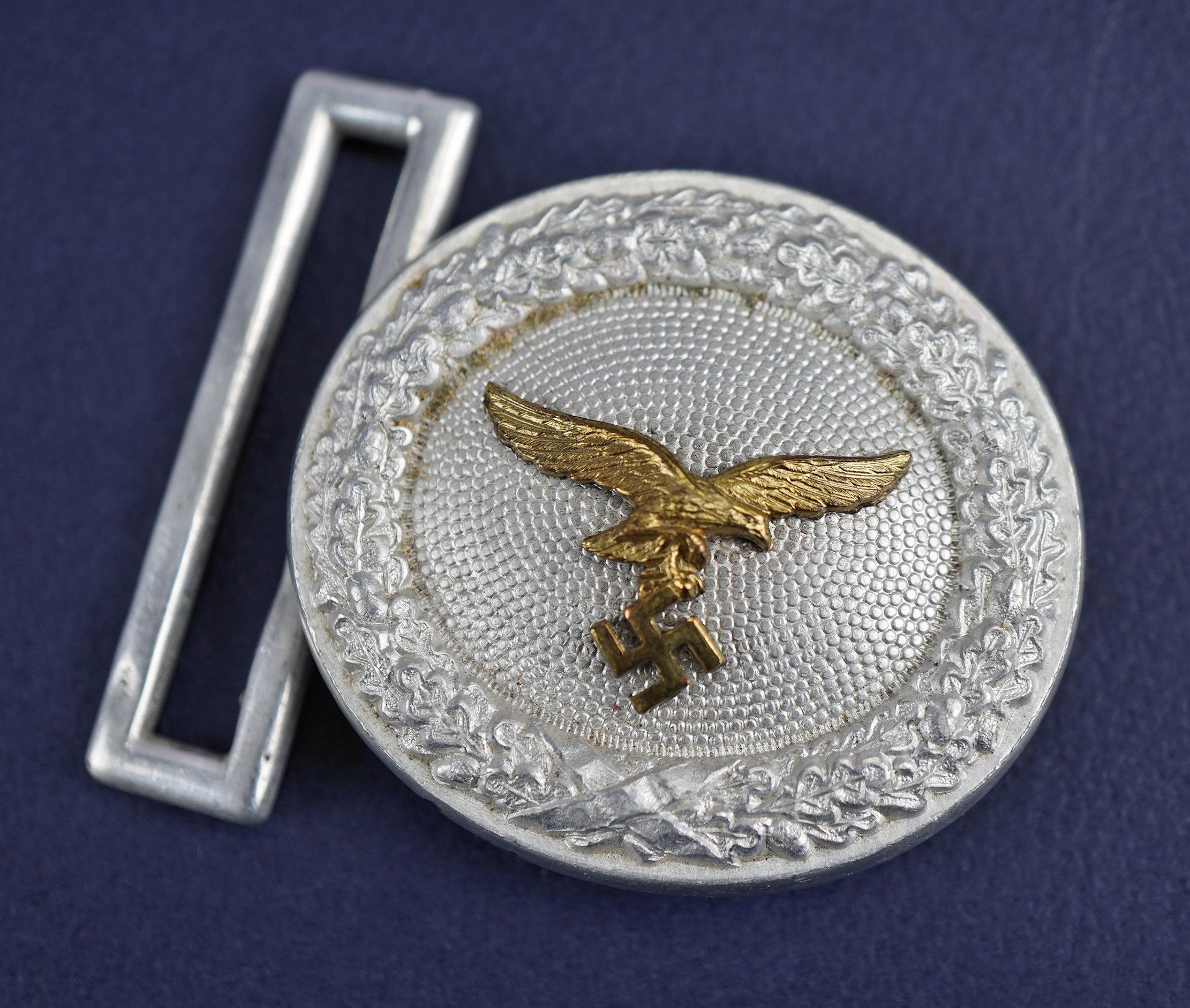 SOLD - Luftwaffe Officer's Brocade Buckle