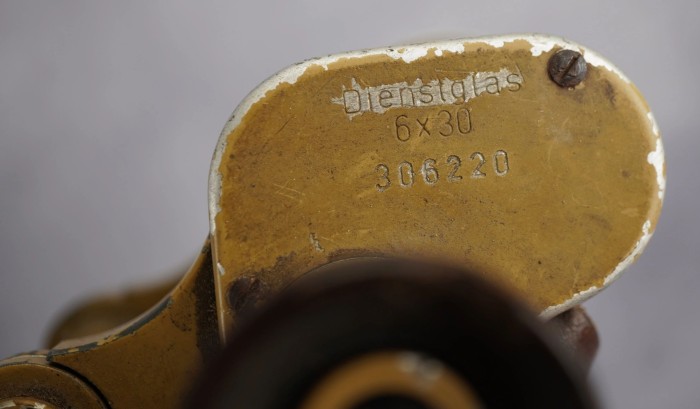 SOLD - NAMED Tropical Wehrmacht 6x30 Binoculars - Image 4