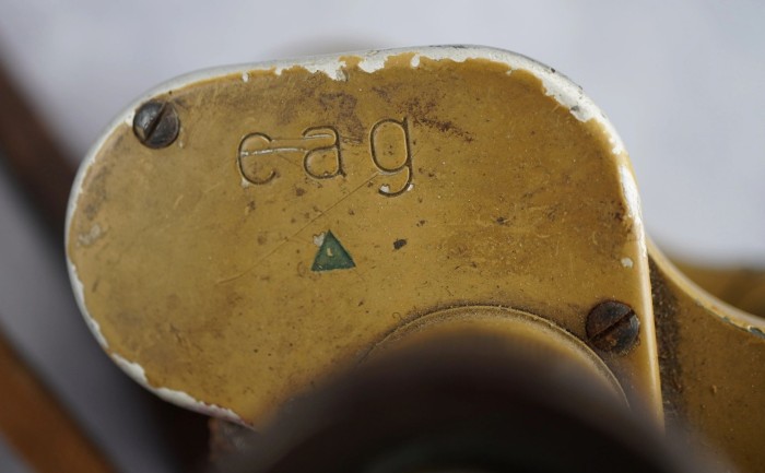 SOLD - NAMED Tropical Wehrmacht 6x30 Binoculars - Image 5