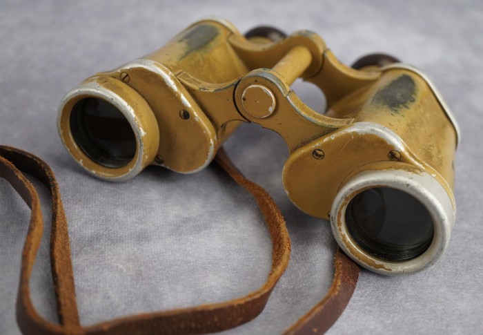 SOLD - NAMED Tropical Wehrmacht 6x30 Binoculars - Image 6
