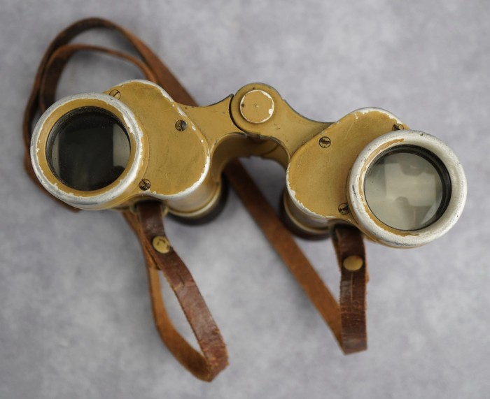 SOLD - NAMED Tropical Wehrmacht 6x30 Binoculars - Image 7