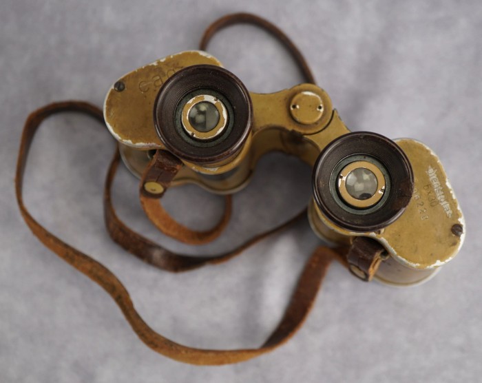 SOLD - NAMED Tropical Wehrmacht 6x30 Binoculars - Image 8