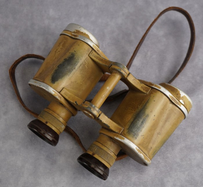 SOLD - NAMED Tropical Wehrmacht 6x30 Binoculars - Image 9