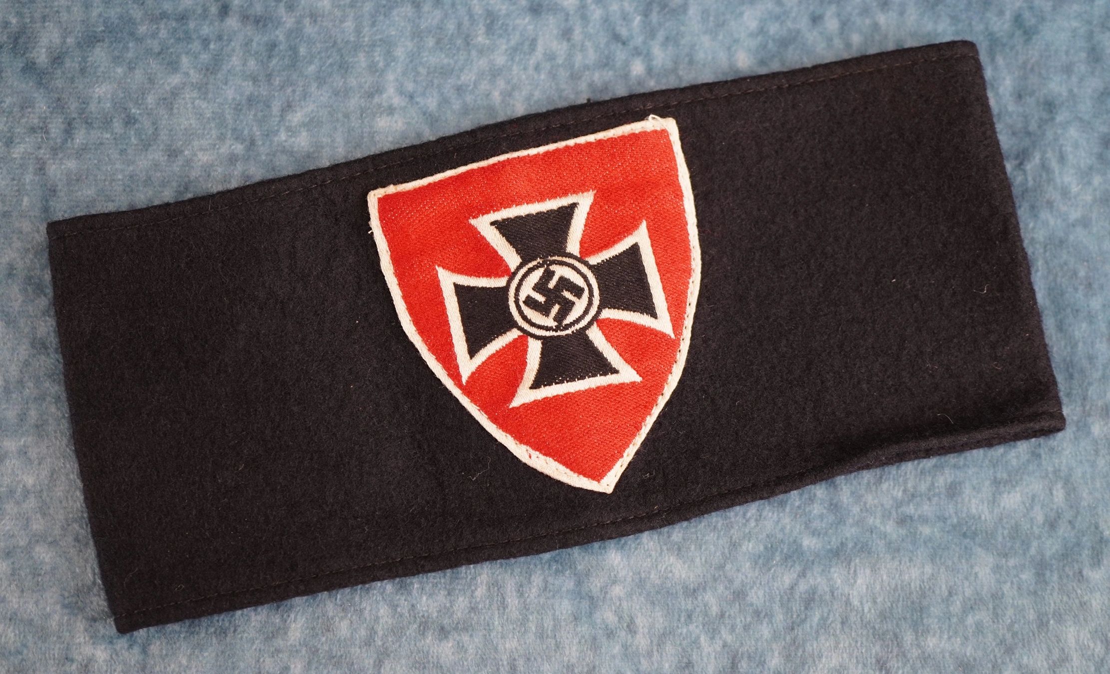 SOLD - NSRKB association member's armband w/ bevo insignia