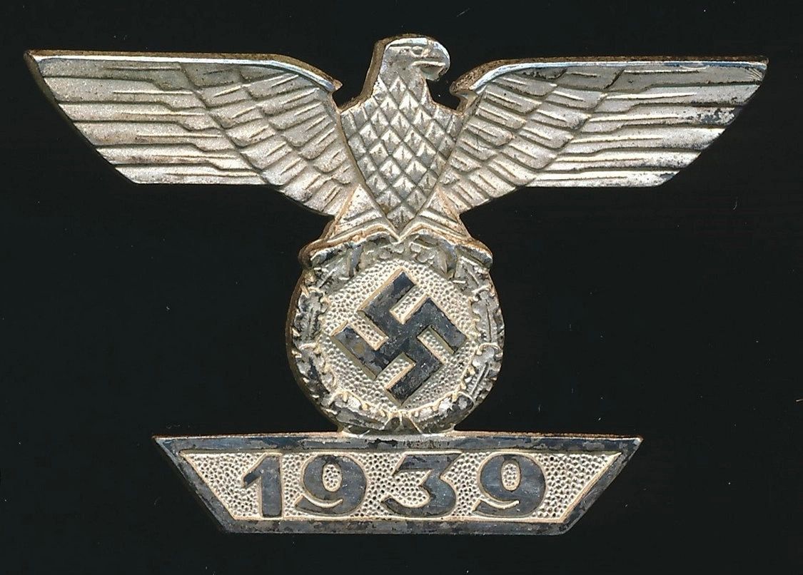 SOLD - RARE Spange to the Iron Cross 1st Class Screwback