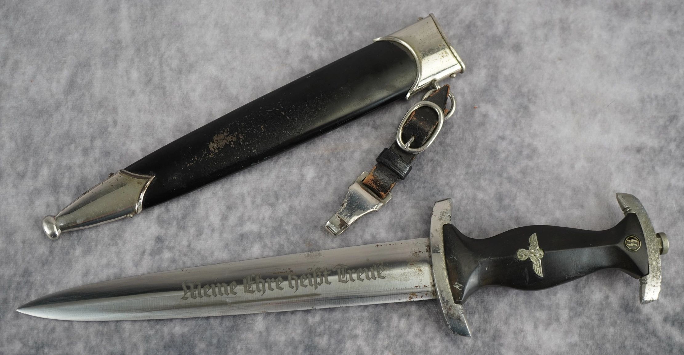 SOLD - RZM 1198/38 Marked SS Dagger by SMF