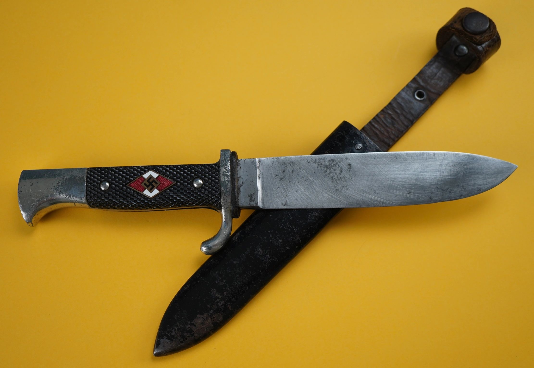 SOLD - RZM M7/42 Marked Hitler Youth Knife