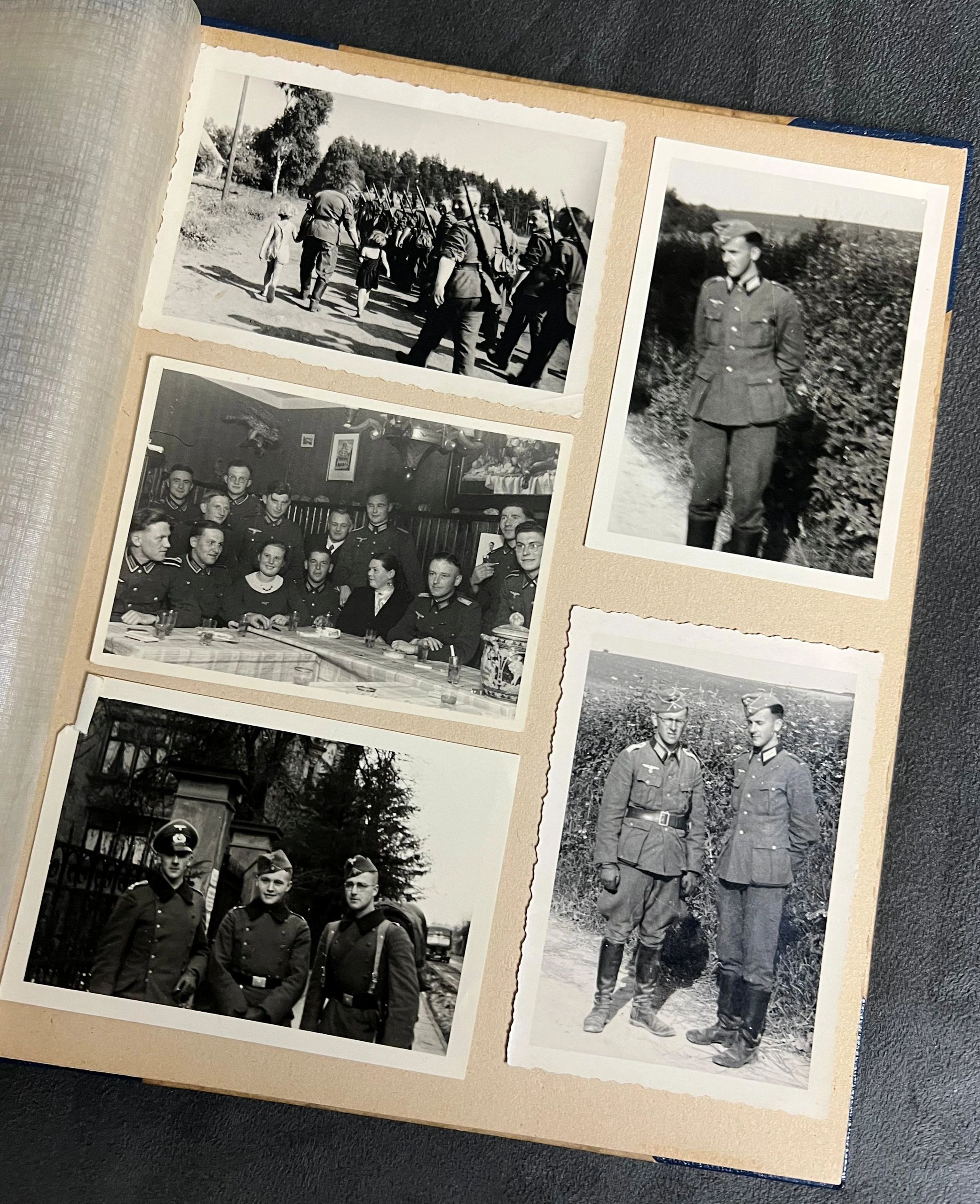 SOLD - Reichsparteitag RAD & Wehrmacht Service Photo Album - Image 7