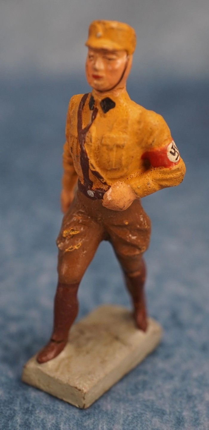 SOLD - SA Brownshirt Toy Soldier produced by Lineol