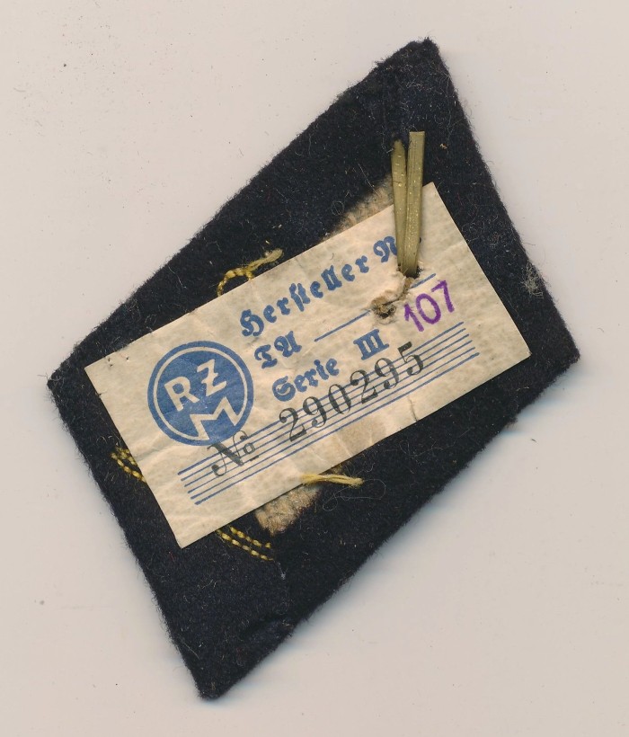 SOLD - SA Marine Collar Tab w/ RZM Tag - Image 2