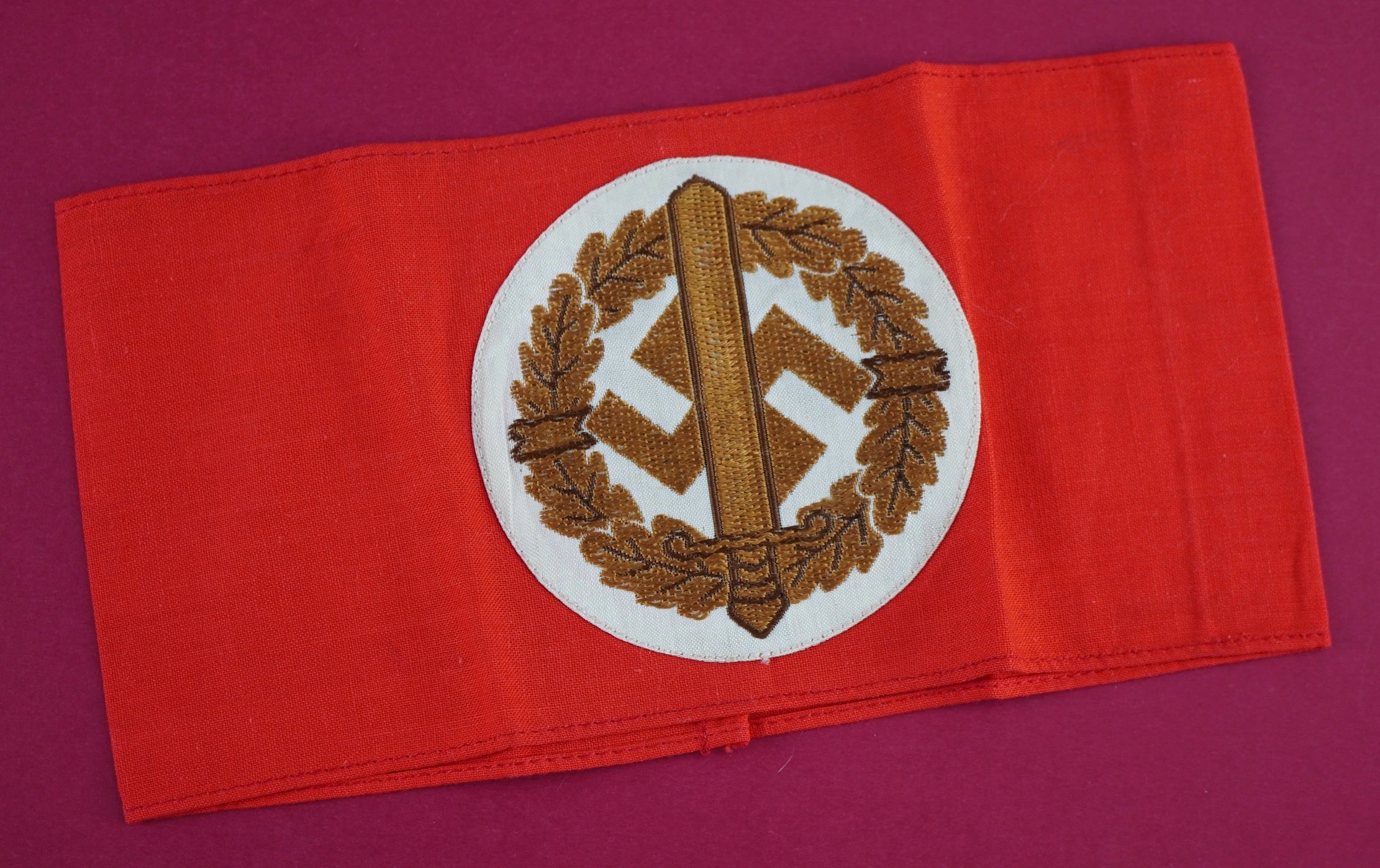 SOLD - SA Wehrmannschaft Armband w/ RZM Tag - Image 6