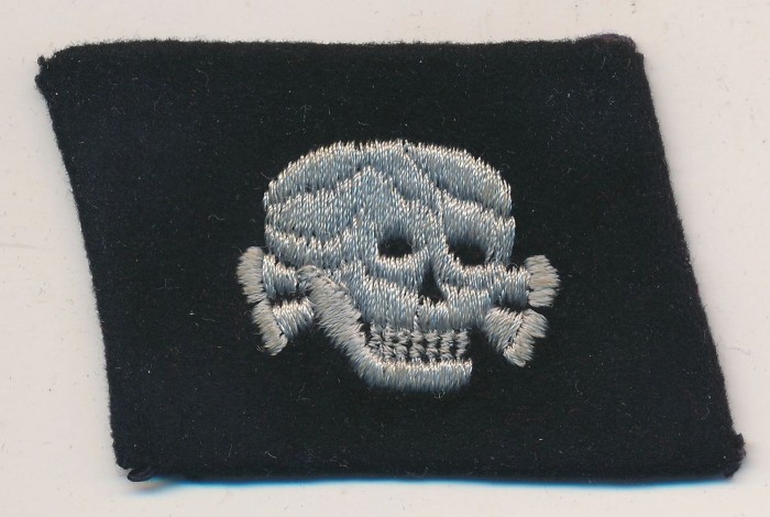 SOLD - SS Totenkopf Collar Tab