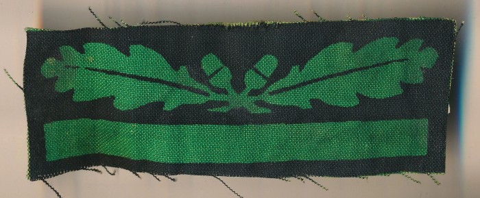 SOLD - SS-Untersturmführer Camo Sleeve Rank Chevron