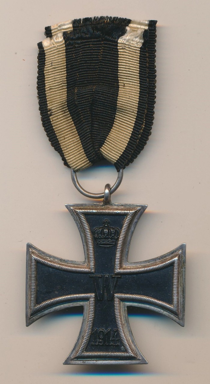 SOLD - Silver Marked 1914 Iron Cross 2nd Class