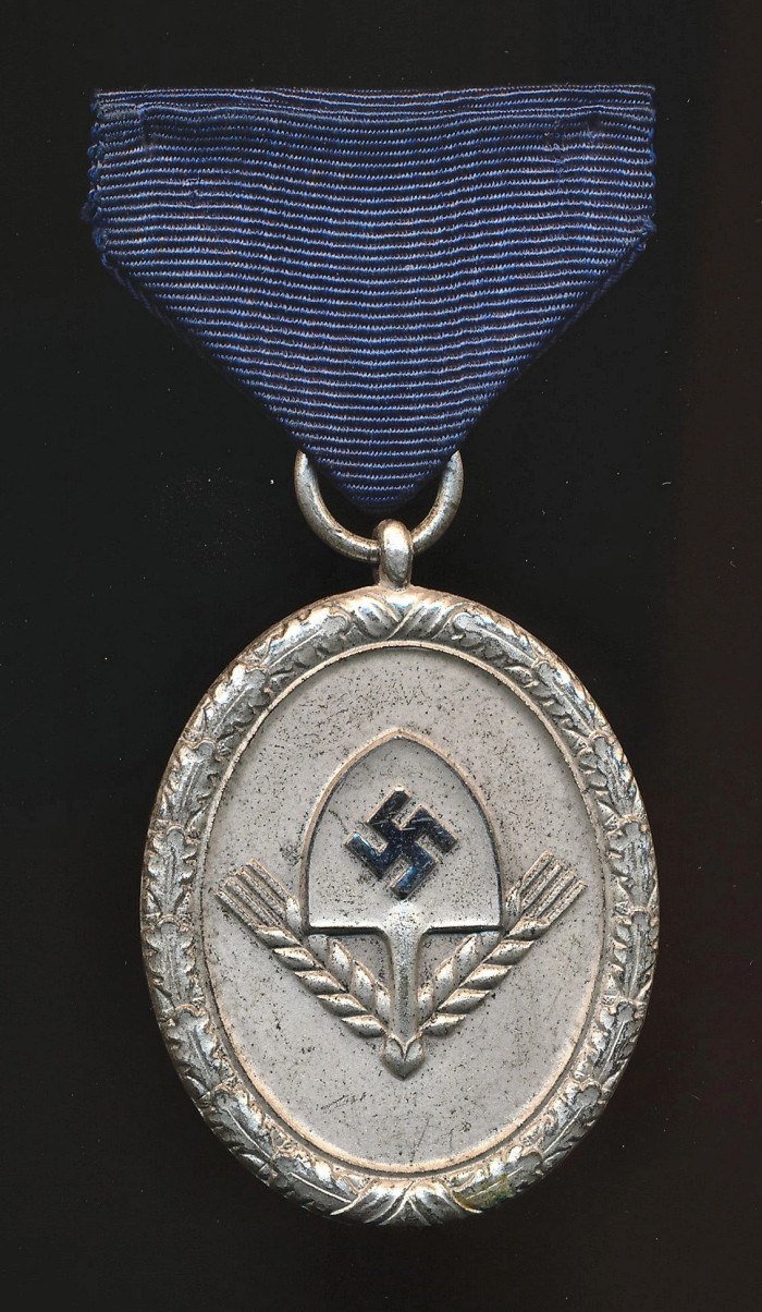 SOLD - Silver RAD Service Medal