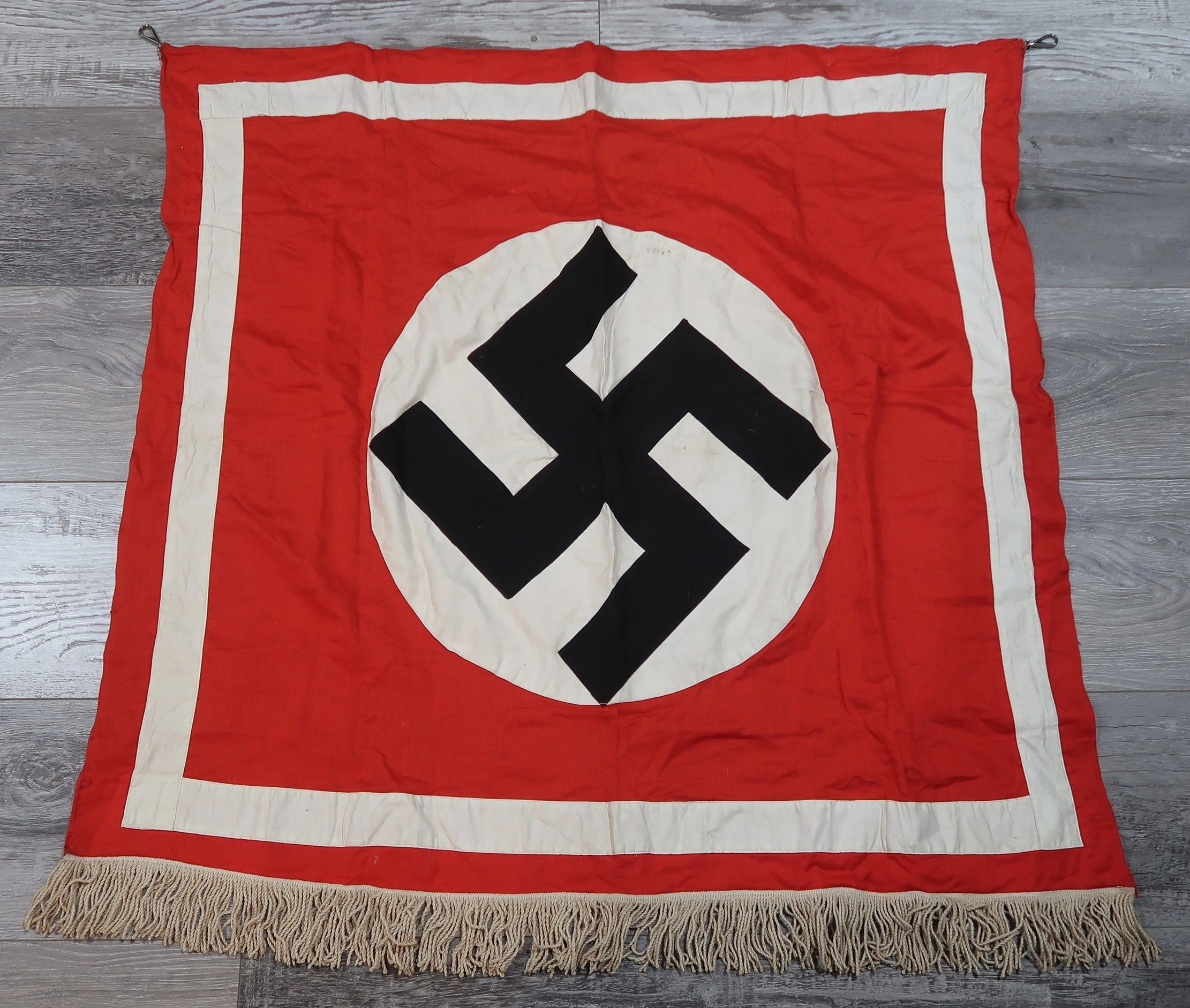 SOLD - Single Sided NSDAP Podium Banner