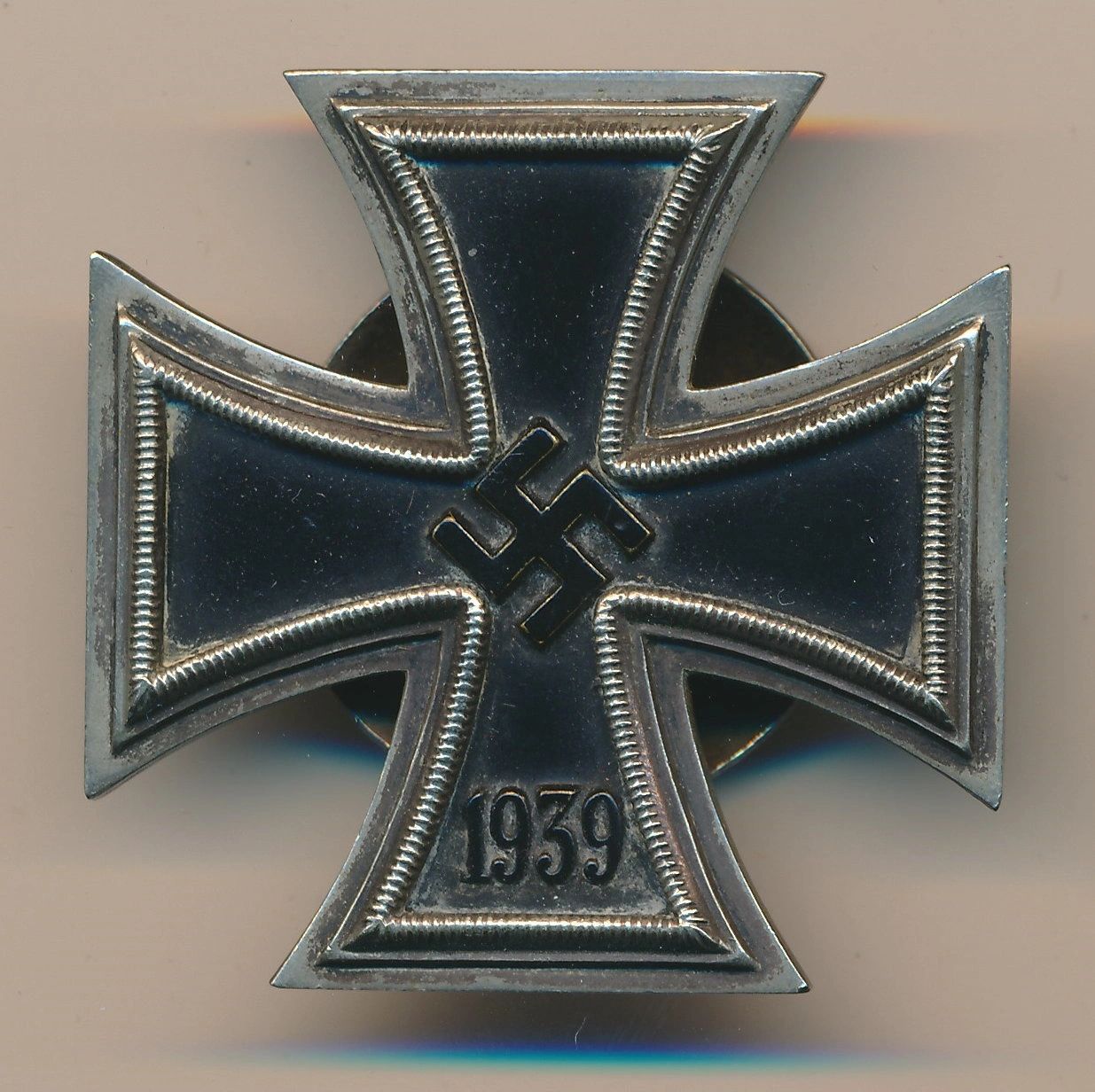 SOLD - ULTRA RARE L/14 Marked Iron Cross First Class Screwback