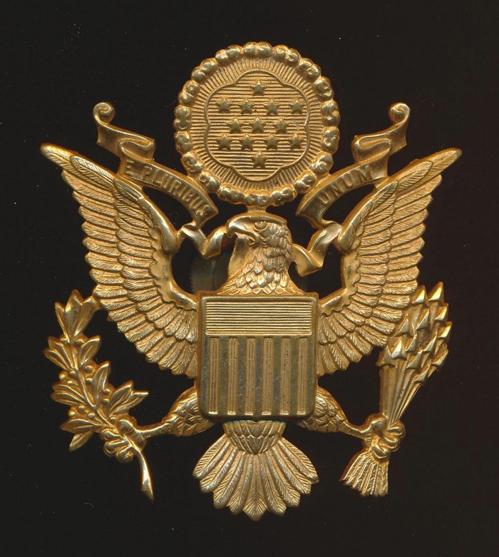 SOLD - US Army Officer Cap Eagle