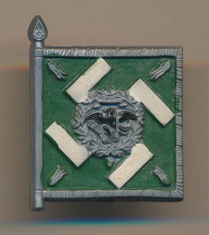 SOLD - WHW Regiment General Goring Flag Tinnie