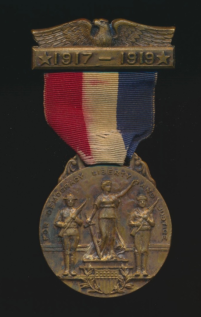 SOLD - WW1 US Service Medal from Greece