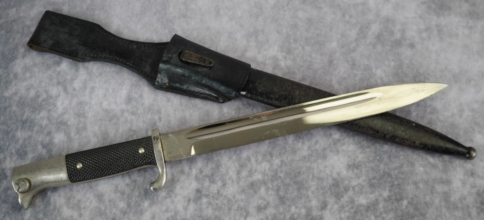 SOLD - Wehrmacht Dress Bayonet by Emil Voos