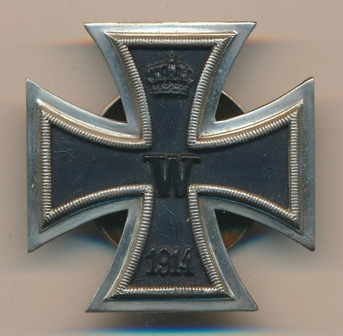 Screwback Third Reich produced 1914 Iron Cross 1st Class