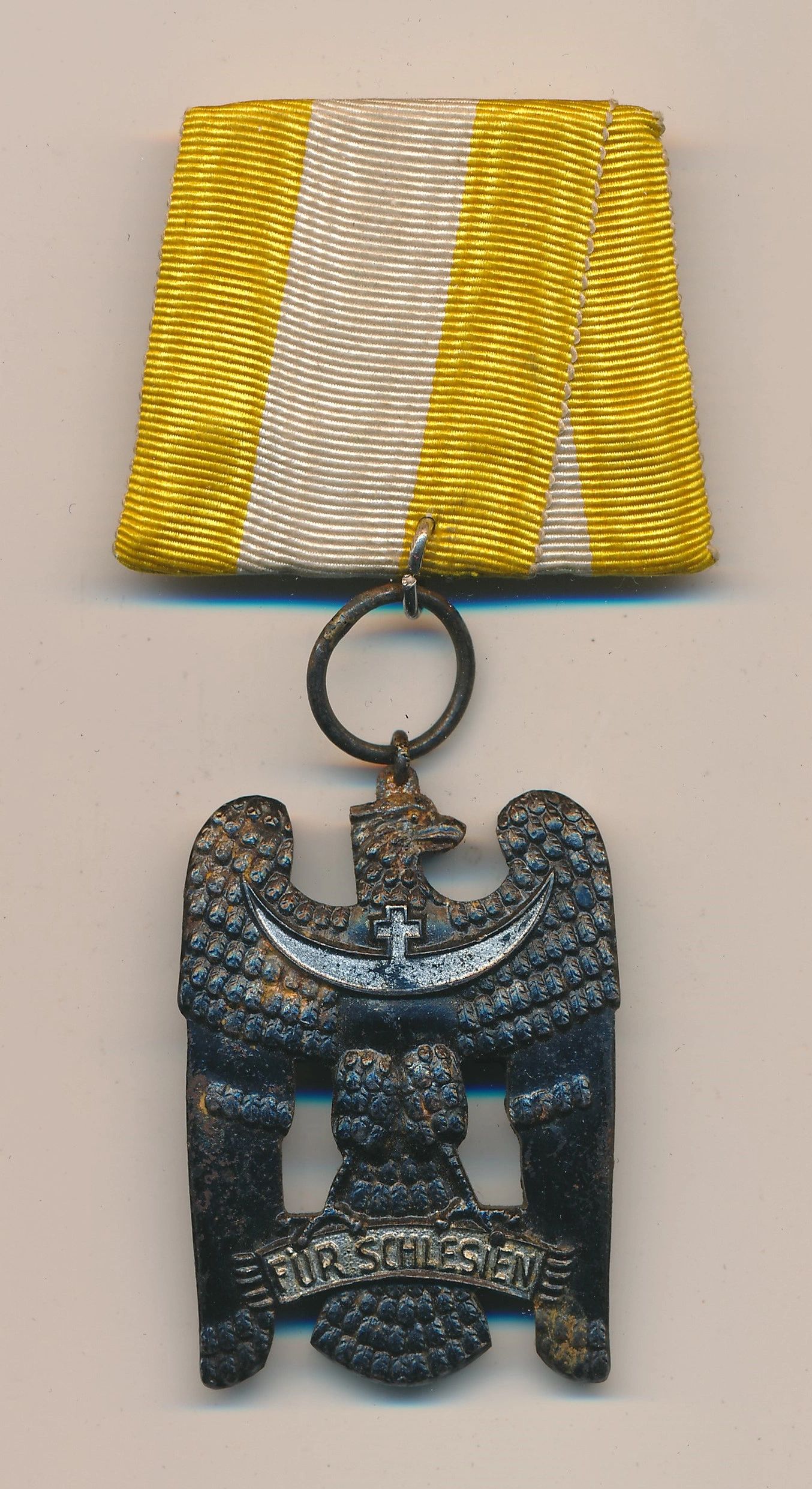 Silesian Eagle 2nd Class w/ Parade Ribbon Mount