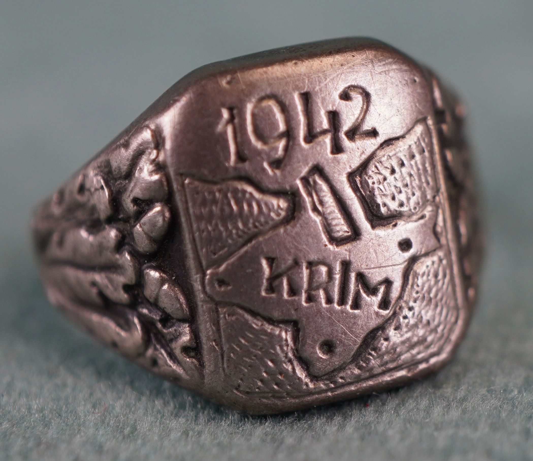 SOLD - Theater Made Krim 1942 Ring