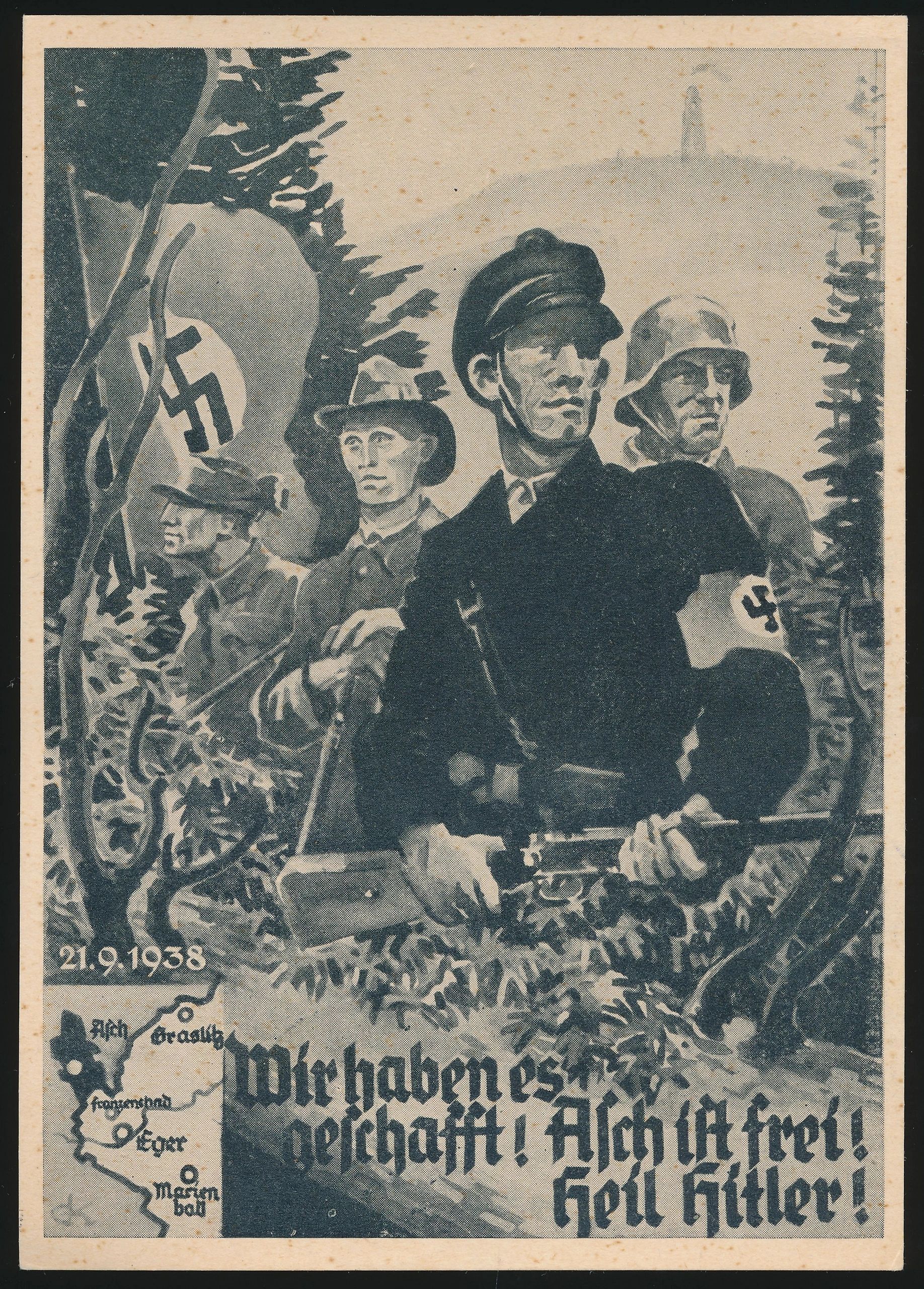 SOLD - Third Reich Propaganda Postcard