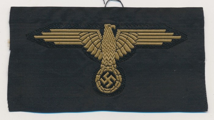 Tropical Waffen SS Sleeve Eagle in Bevo