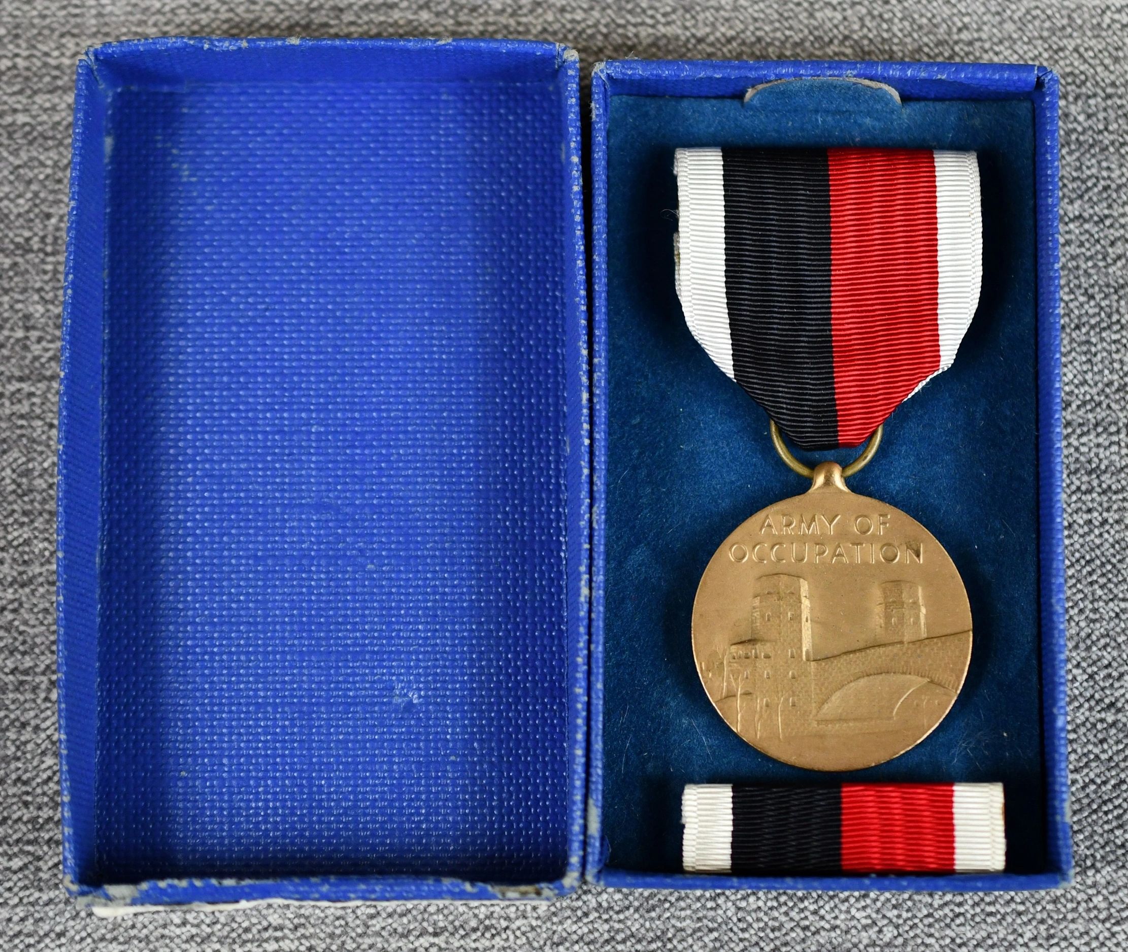 US Japanese Occupation Medal w/ Box