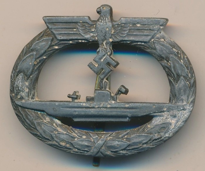 WITHDRAWN - Kriegsmarine U-Boat Badge