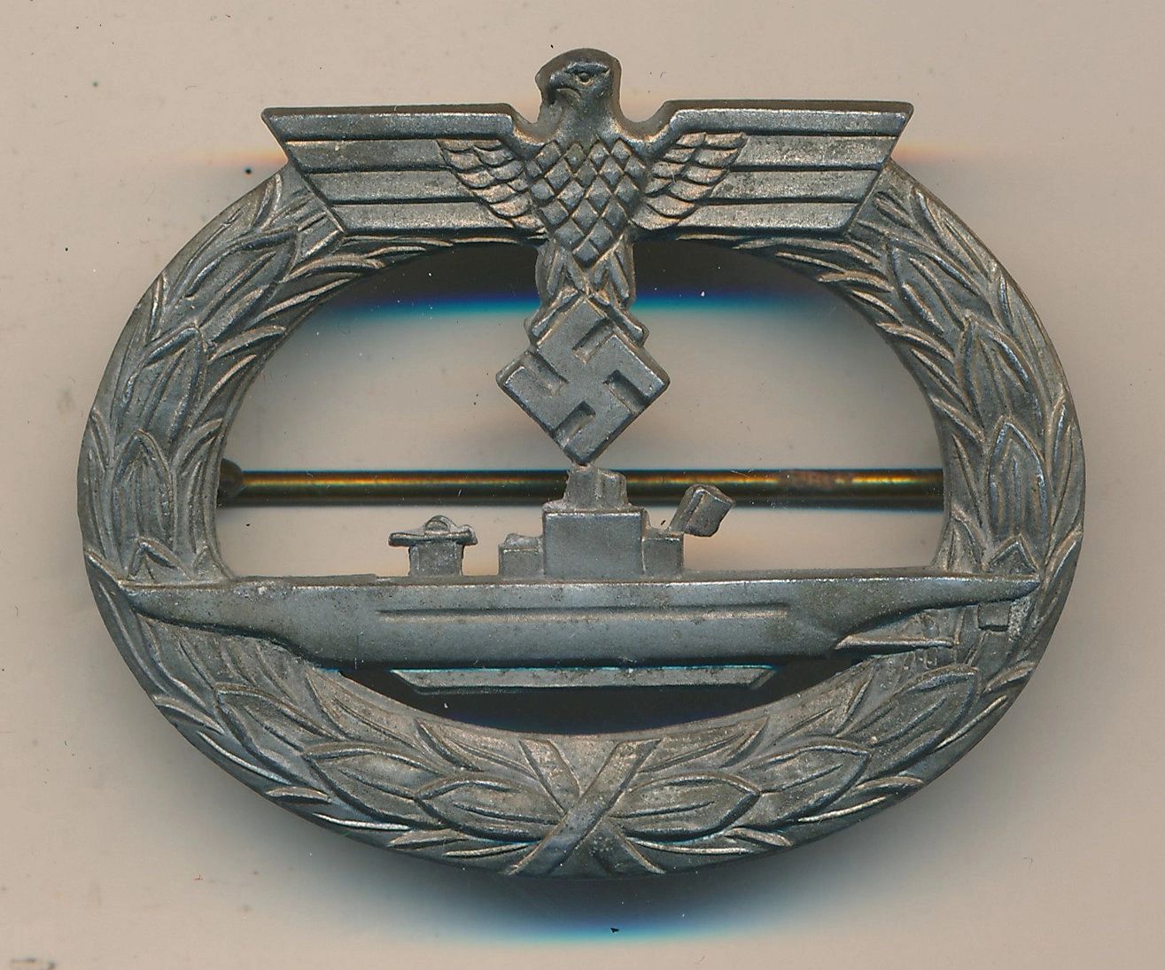 WITHDRAWN - Maker Marked U-Boat Badge