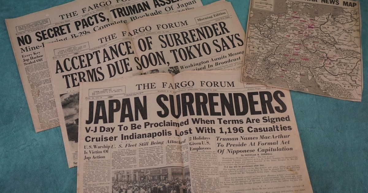 WW2 era The Fargo Forum Newspaper