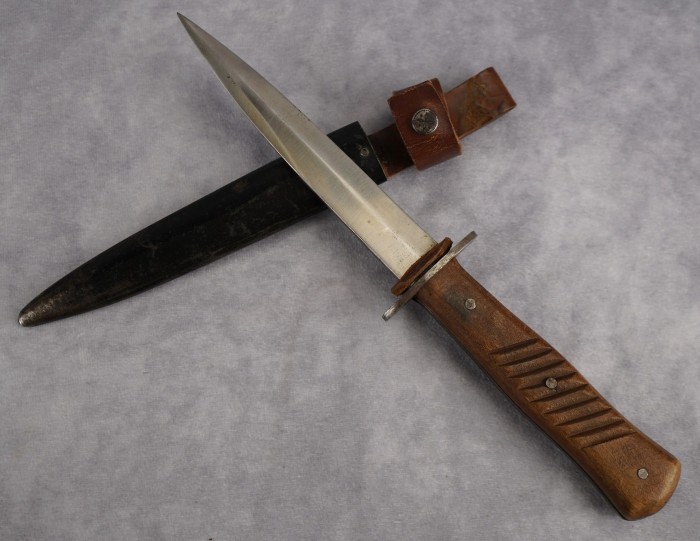 SOLD - Wartime era Trench Boot Knife