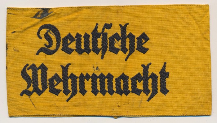 bevo produced Deutsche Wehrmacht armband